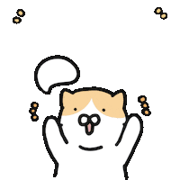 Cat Fighting Sticker