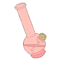 deepfrieddope weed clouds cannabis marijuana Sticker