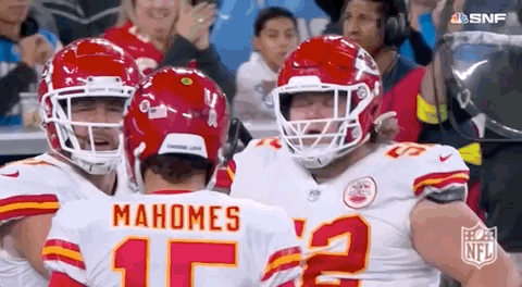 High Five Patrick Mahomes GIF by NFL
