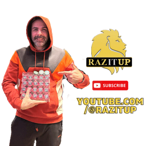 Happy Youtube Sticker by Yanni Raz