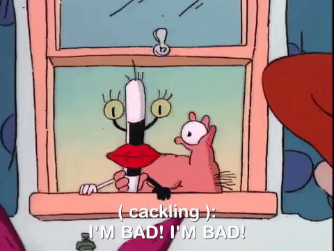 nickrewind giphydvr nicksplat aaahh real monster giphyarm001 GIF