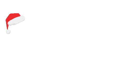 Merry Christmas Christmas Hat Sticker by Skydive Australia