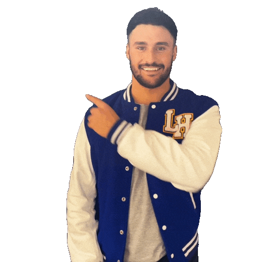 Point Pointing Sticker by Prime Video UK