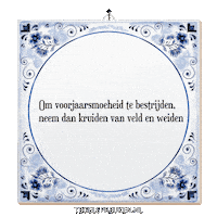Wijsheid Ontspanning Sticker by Tegelspreuken.nl
