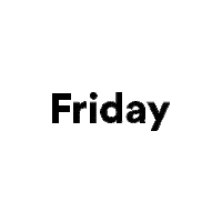 Friday Fri-Yay Sticker by veryx