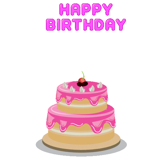Happy Birthday Sticker by JPedicini