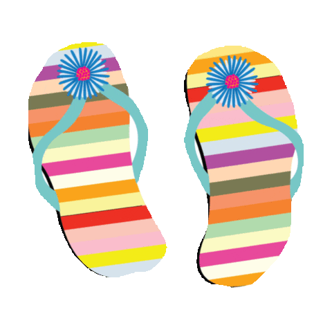 summer shoes Sticker