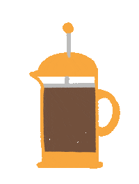 Cafe Buenos Dias Sticker
