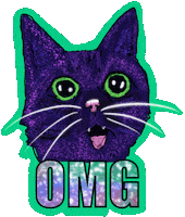 Cat Wow Sticker by Gifes Con Ensalada