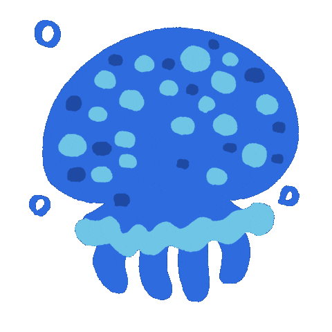 Relaxing Marine Life Sticker