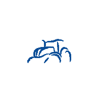 Tractor Combine Sticker by New Holland Agriculture Austria