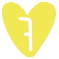 amarillasf heart hearts corazon pastel Sticker