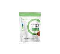 Vegan Protein Powder Sticker by Raw Nutritional