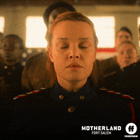 Yell Season 2 GIF by Motherland: Fort Salem