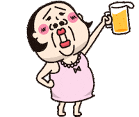 Draft Beer Alcohol Sticker
