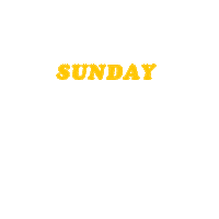 Sunday Sticker by Engedi Church