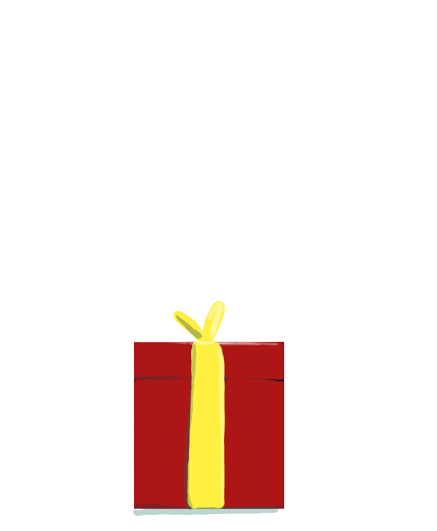 Christmas Present Sticker