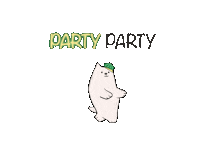 enrique1005 dance fun party dog Sticker