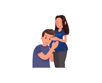 Couple Swipeup Sticker by Lactamil