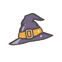 Halloween Hat Sticker