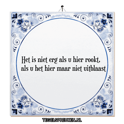 Nl Wijsheid Sticker by Tegelspreuken.nl