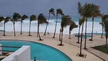 Hurricane Olaf Batters Southern Coast of Baja California Sur
