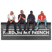 chilling pardon my french Sticker by DJ Snake