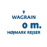 Hojmarkrejser ski Sticker