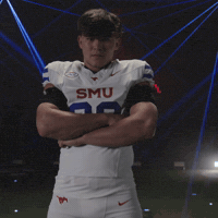College Football Celebration GIF by SMU Football