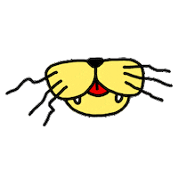 Cat Mouth Sticker by Originals