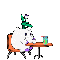 I Dont Care Wow Sticker by Magic Eden