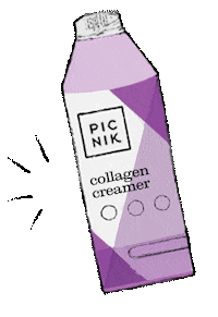 Collagen Sticker by Picnik Shop