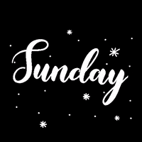 RachaelKB sparkle glitter sunday vibe GIF