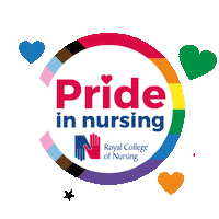 Happy Pride Sticker by Royal College of Nursing