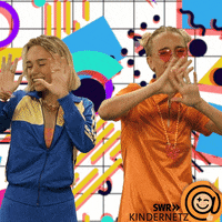 Lisa And Lena Reaction GIF by SWR Kindernetz