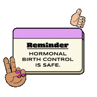 Reproductive Rights Reminder Sticker by INTO ACTION
