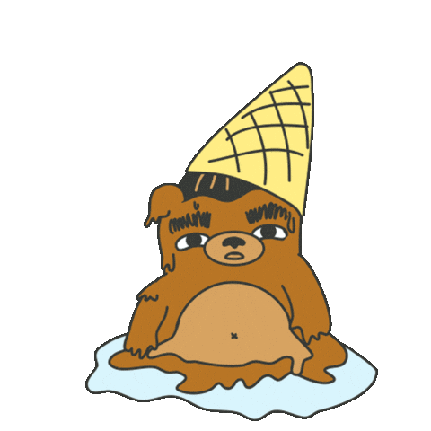 Summer Icecream Sticker by Dinest