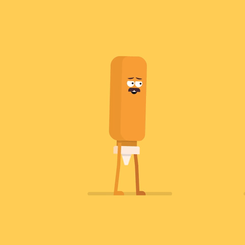 Mustard on Sausage
