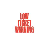 worldcafelive low ticket warning world cafe live worldcafelive low tickets Sticker