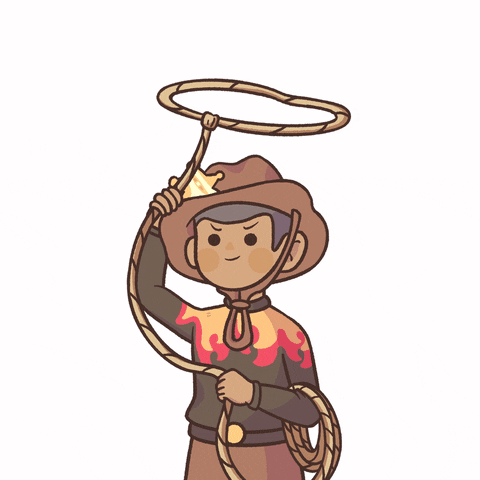 CloverStudios meme crypto nft cowboy GIF