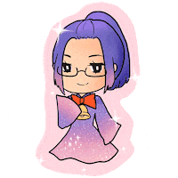 Sparkle Character Sticker