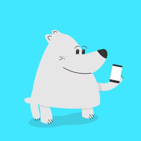 happy polar bear GIF by LooseKeys
