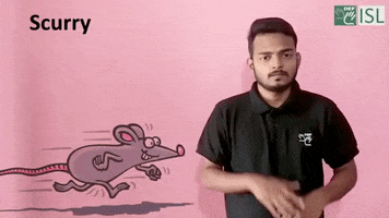 Scurry Sign Language GIF by ISL Connect