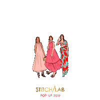 Stitchlab friends shop miami pop up Sticker