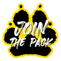 toughdog join the pack tough dog Sticker