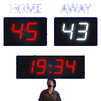 43 Away Sticker