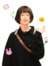 Cutie Bubblegum Sticker by koreadispatch