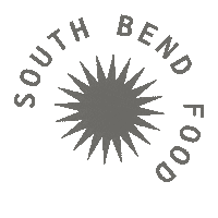 South Bend Sticker by Kath Keur