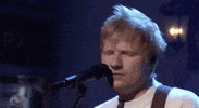 Ed Sheeran Snl GIF by Saturday Night Live