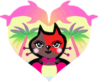 Cat Heart Sticker